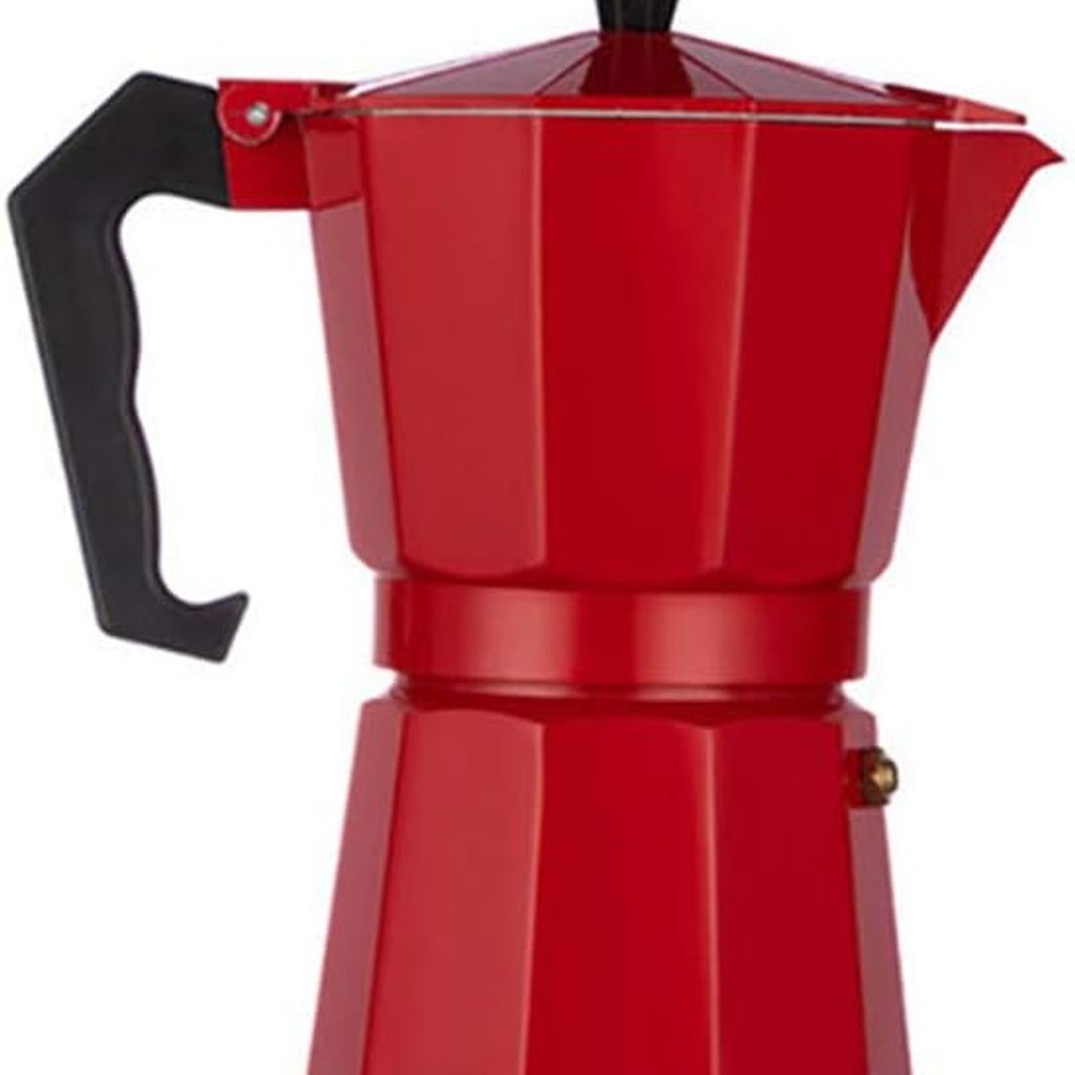 GENERICO - Cafetera italiana roja 2 tazas