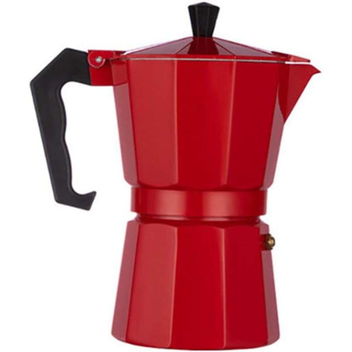 GENERICO - Cafetera italiana roja 2 tazas