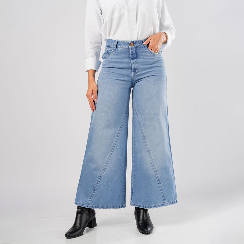 ROXJES JEANS - Jean Palazzo Basta Ancha Mujer