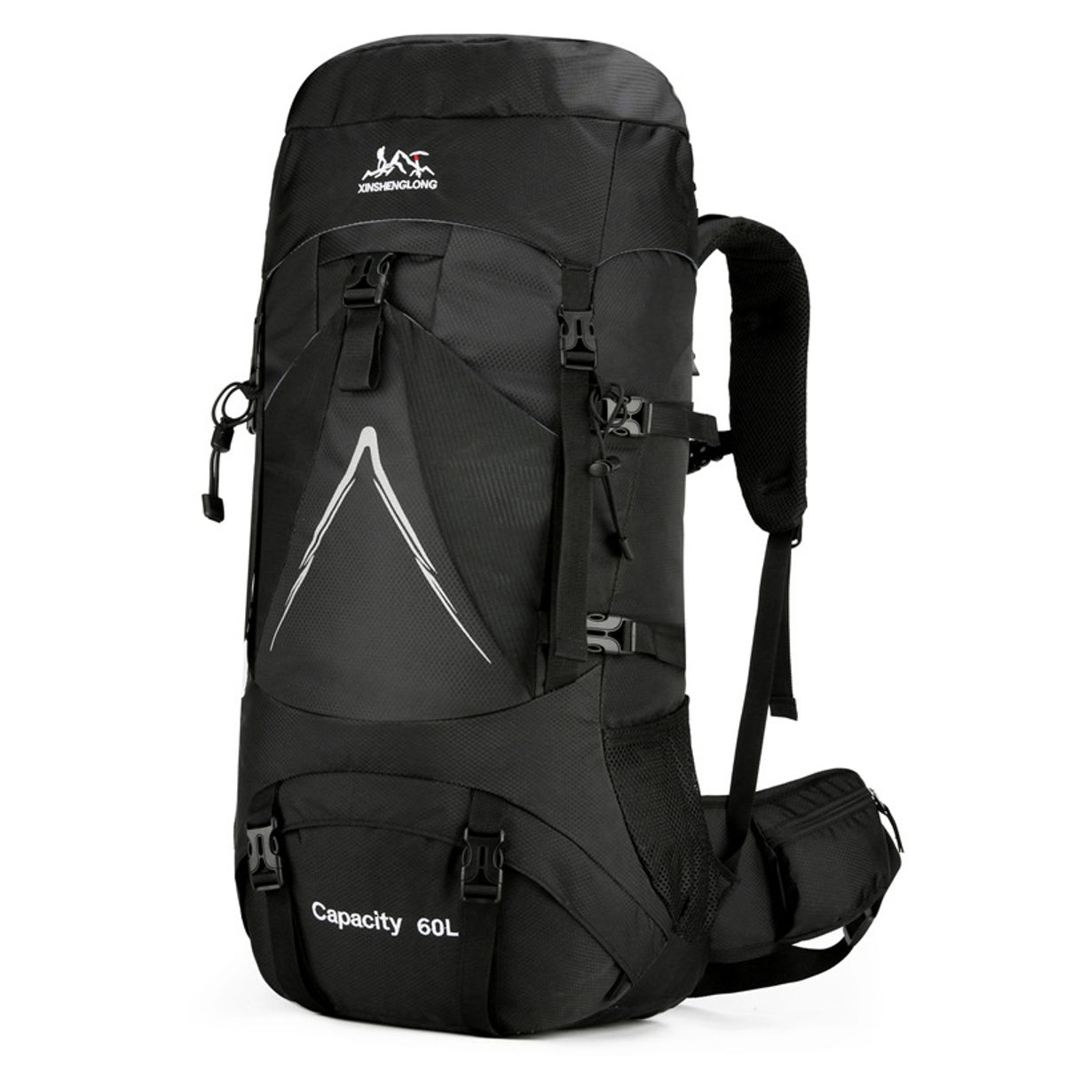GENERICO - Mochila de Montaña Trekking Camping 60 litros impermeable
