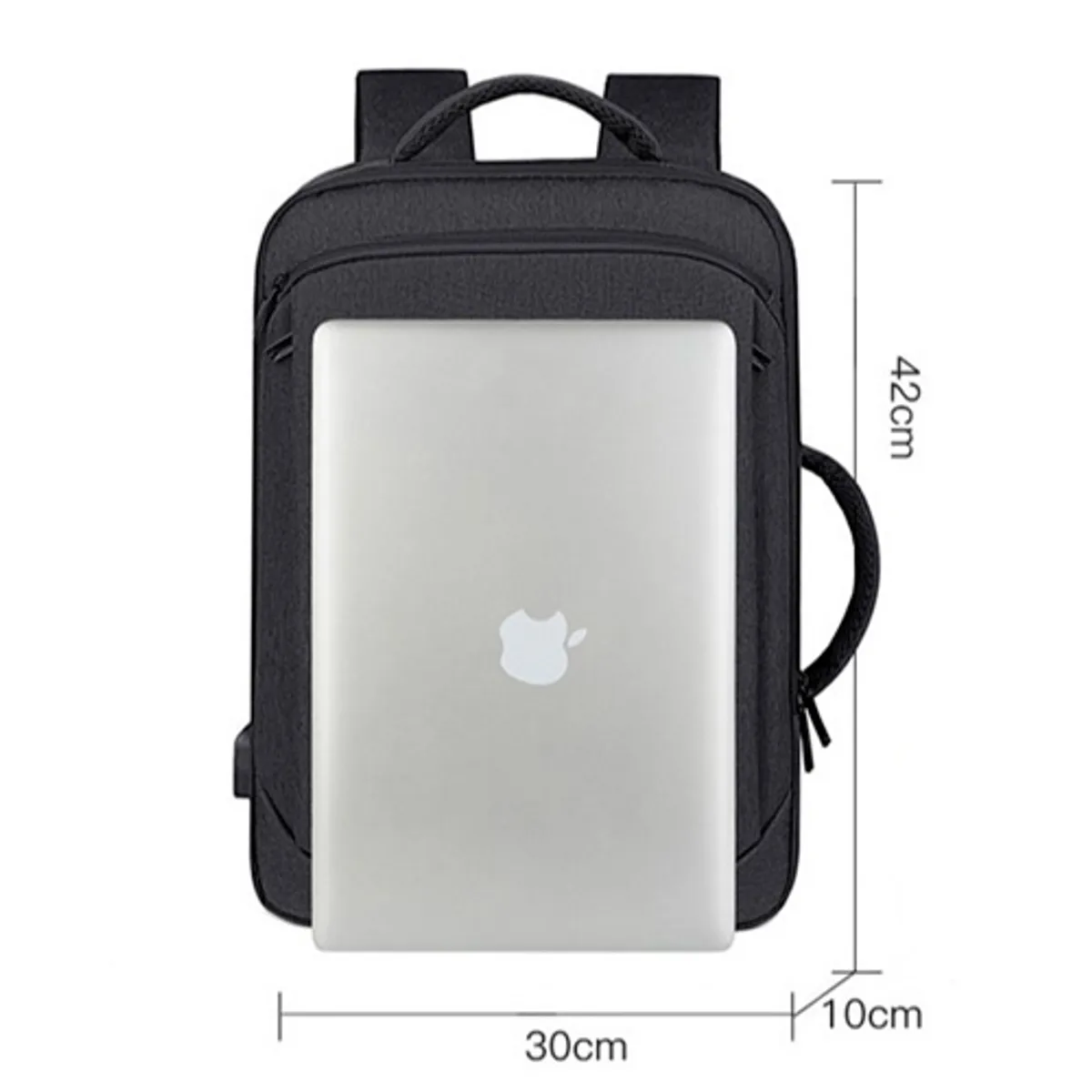 GENERICO - Mochila Minimalista equipaje de mano con puerto usb