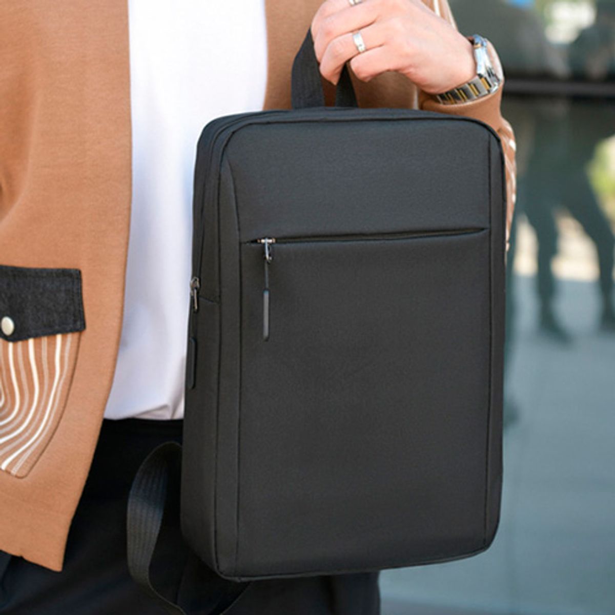 GENERICO - Mochila compacta ligera equipaje de mano para trabajo universidad