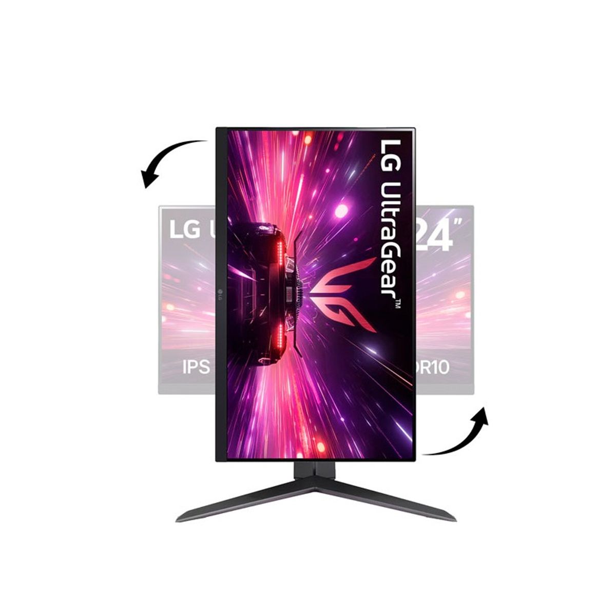 LG - MONITOR GAMER LG ULTRAGEAR 24 24GS65F-B FULL HD PANEL IPS 180HZ 1MS