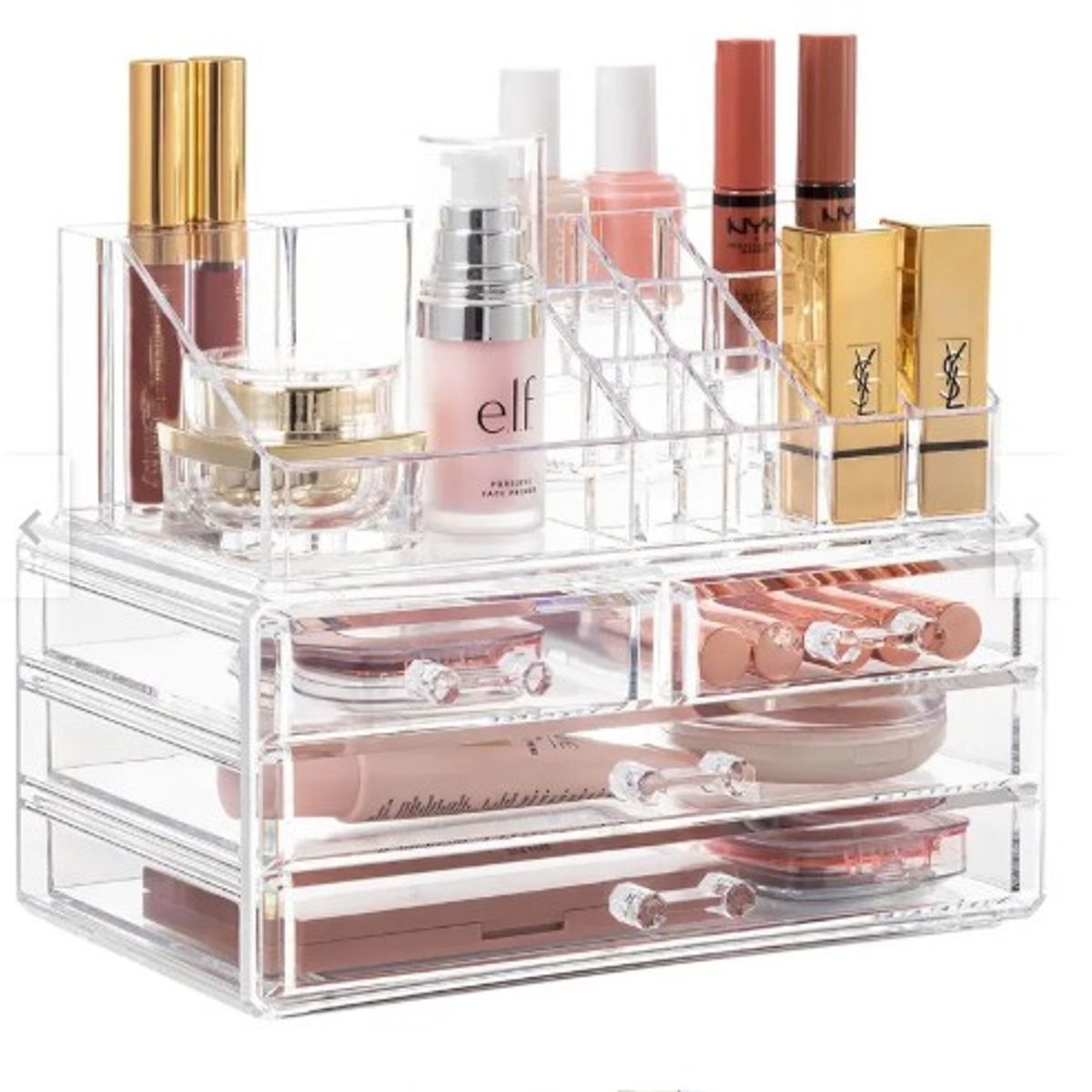 GENERICO - Organizador De Maquillaje Acrilico Almacenador Maquillaje