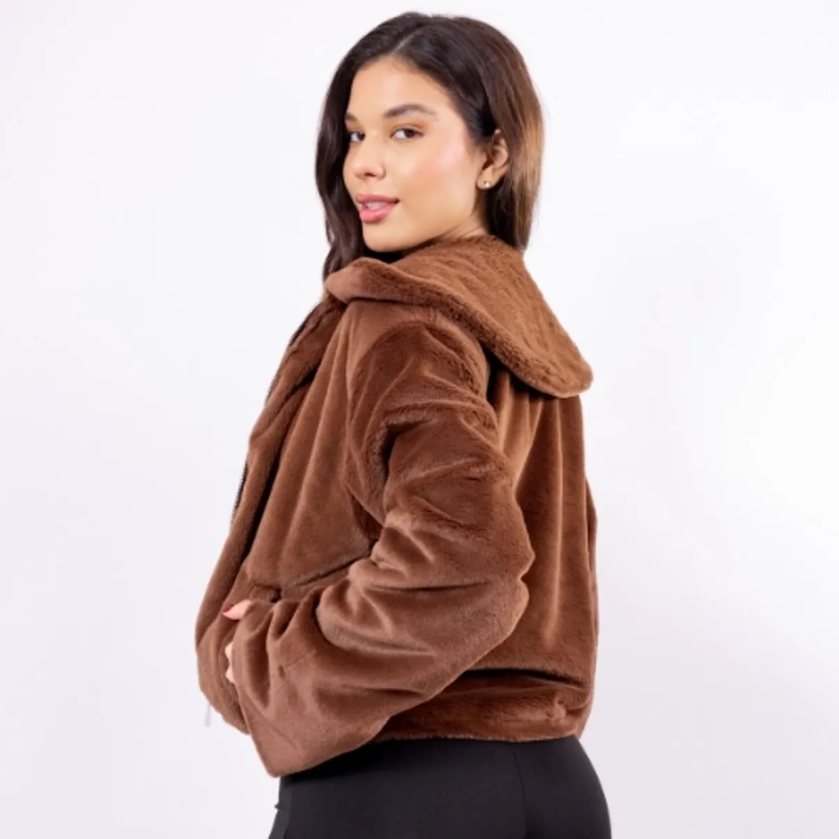 ANTAR - ABRIGO VELVET PARA MUJER