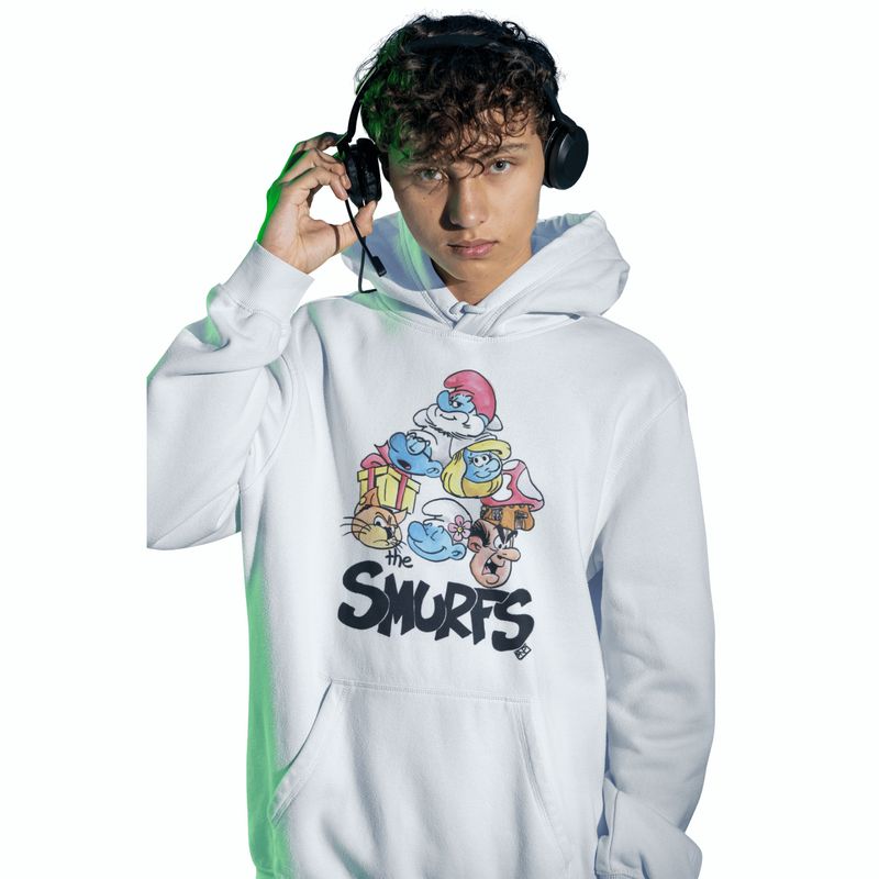 GENERICO - HOODIE DE LOS PITUFOS - LO QUE NO NECESITAS