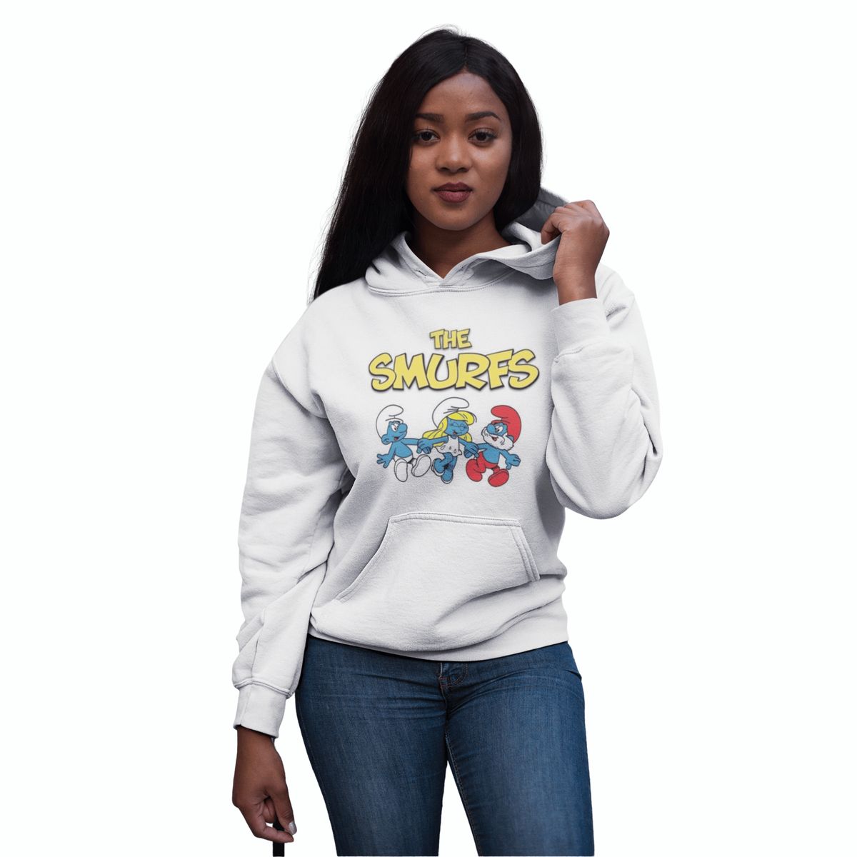 GENERICO - HOODIE DE LOS PITUFOS - LO QUE NO NECESITAS