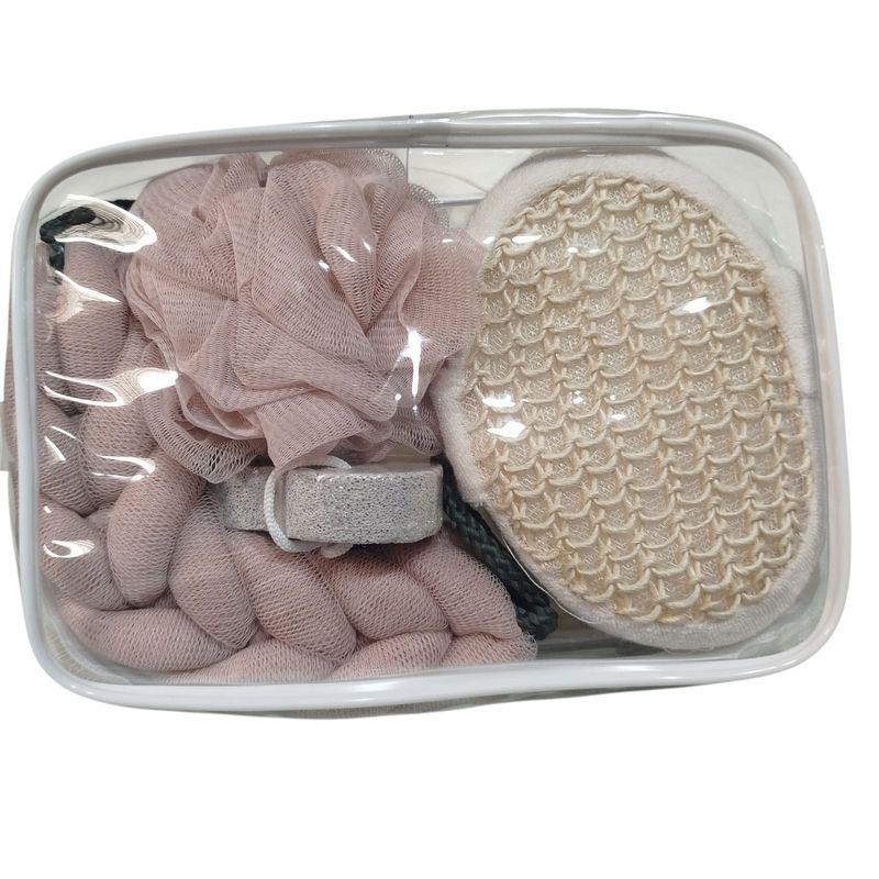GENERICO - Set de baño - Esponja exfoliante para el cuerpo esponjas y piedra pómez