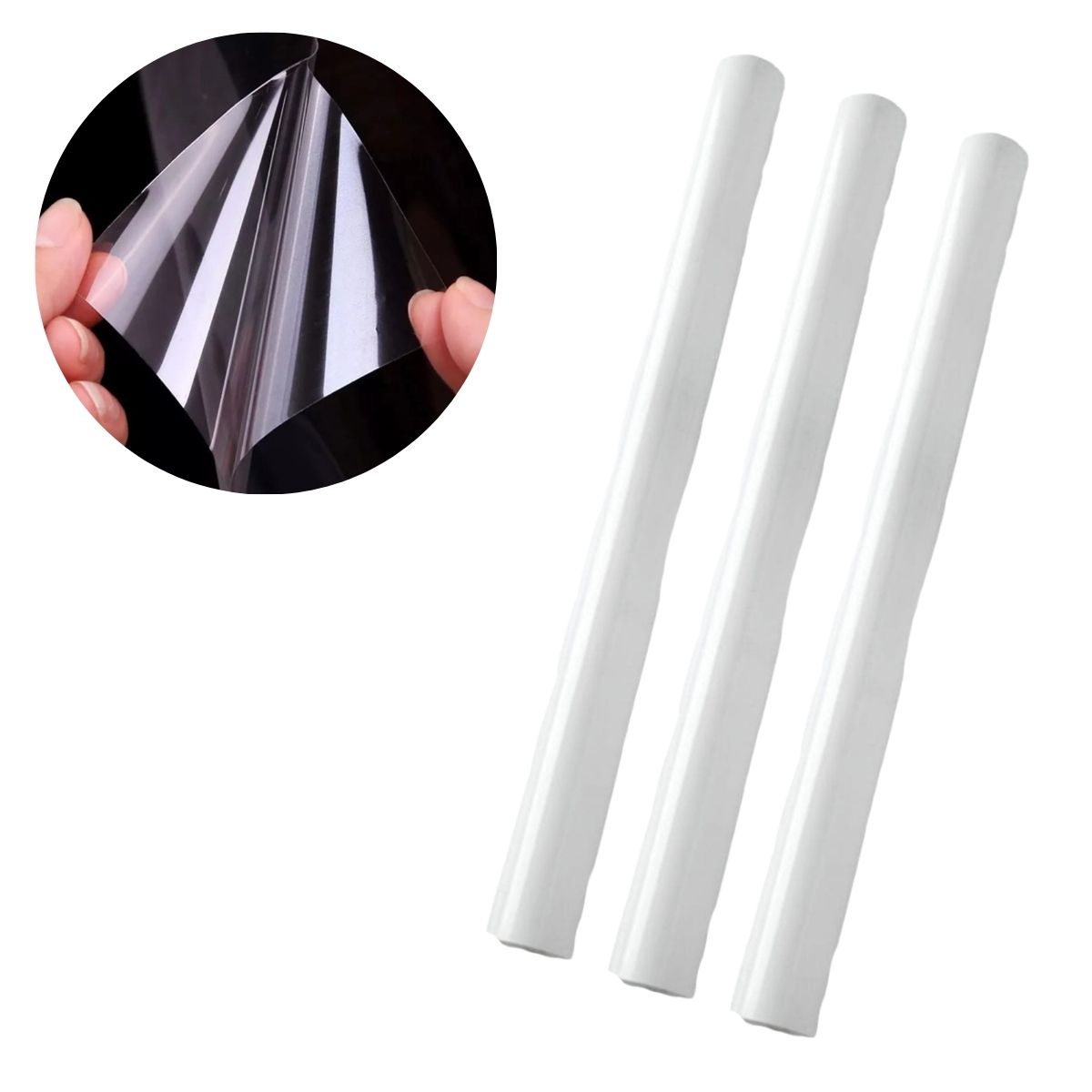 ELMEJORPRECIO - Set De 3 Protectores Vinil Adhesivo Para Muebles Pared