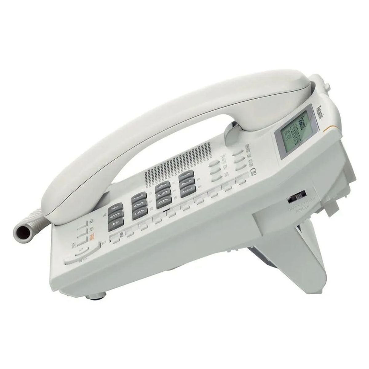 PANASONIC - Teléfono Fijo Panasonic Alámbrico KX-TS880LXW -  Blanco