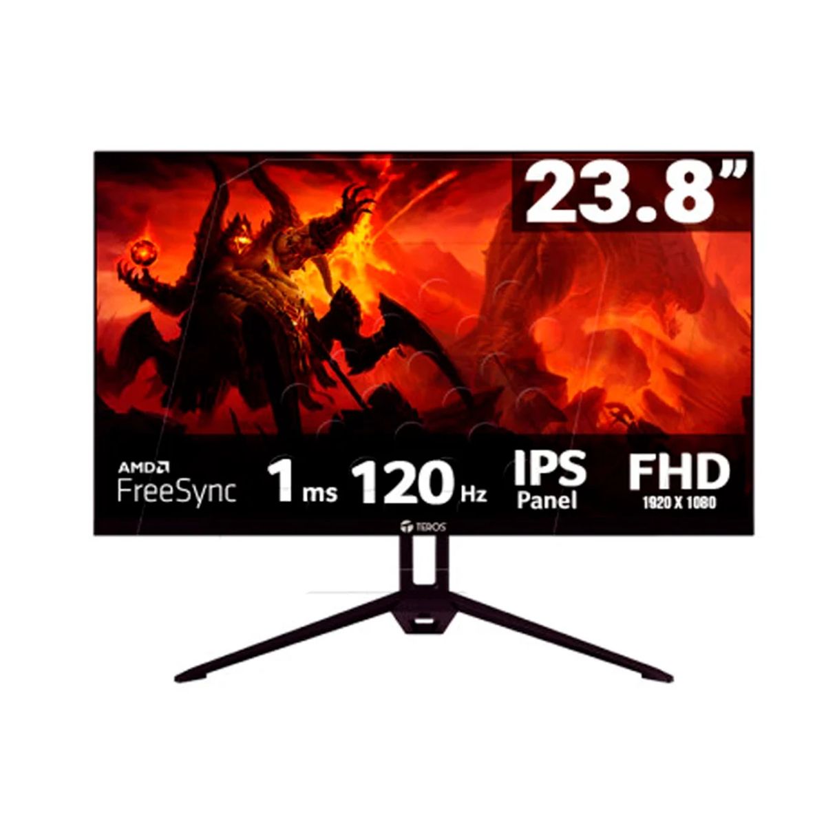 TEROS - MONITOR PLANO TEROS TE-2415S 24 FHD IPS HDMI DP