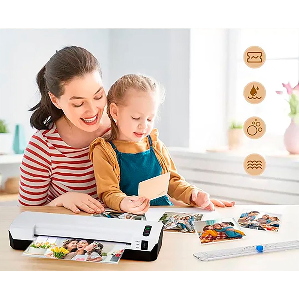 WILLING - Laminadora HQ236S 2 en 1 A4  75 125mic