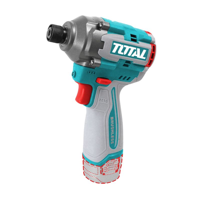 TOTAL TOOLS - Atornillador de impacto 170nm 16v Total