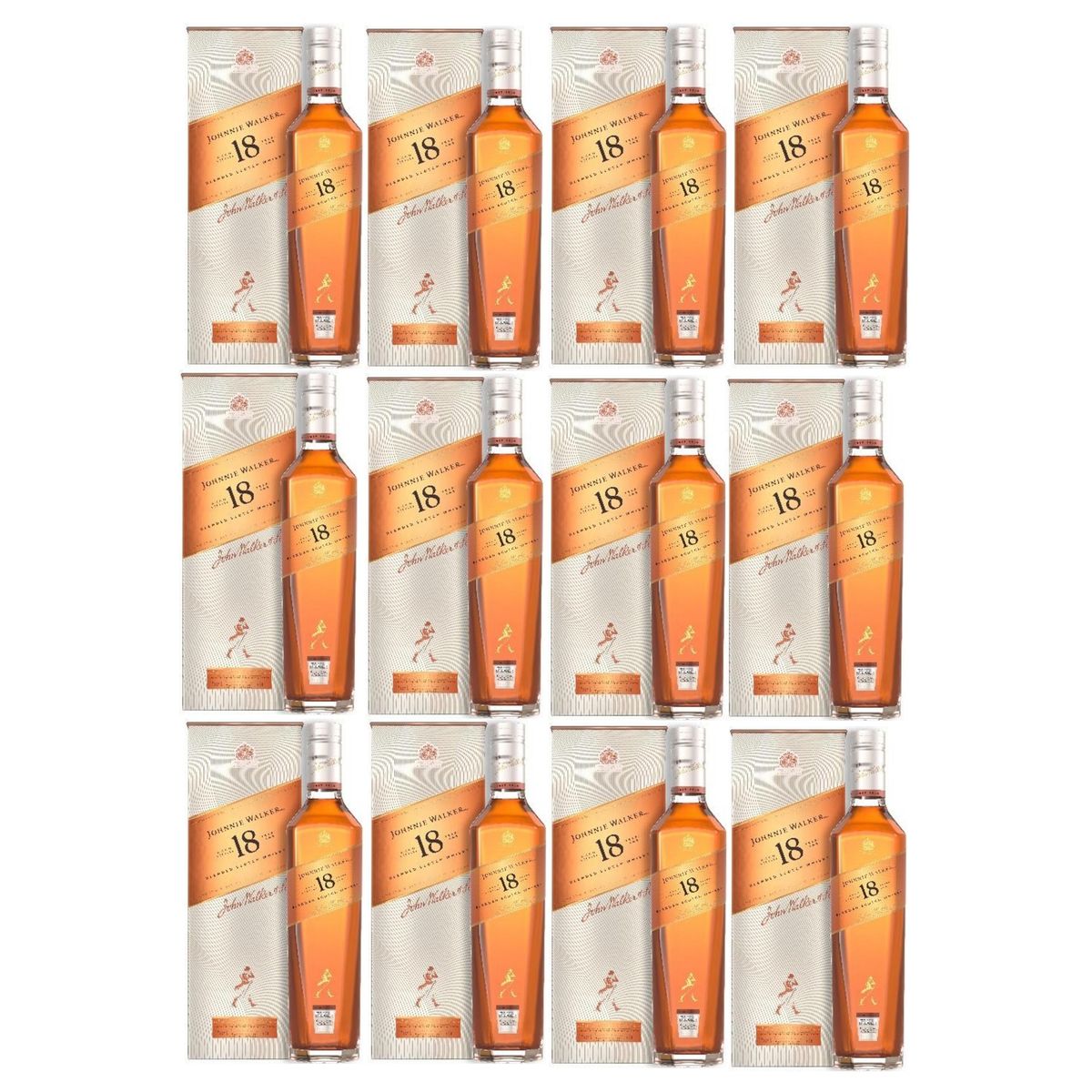 JOHNNIE WALKER - Whisky 18 Años 750ml EDITION LIMITED - 12 UND