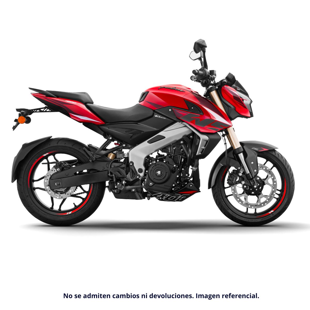 BAJAJ - MOTO PULSAR NS 400 Z - ROJO / NEGRO