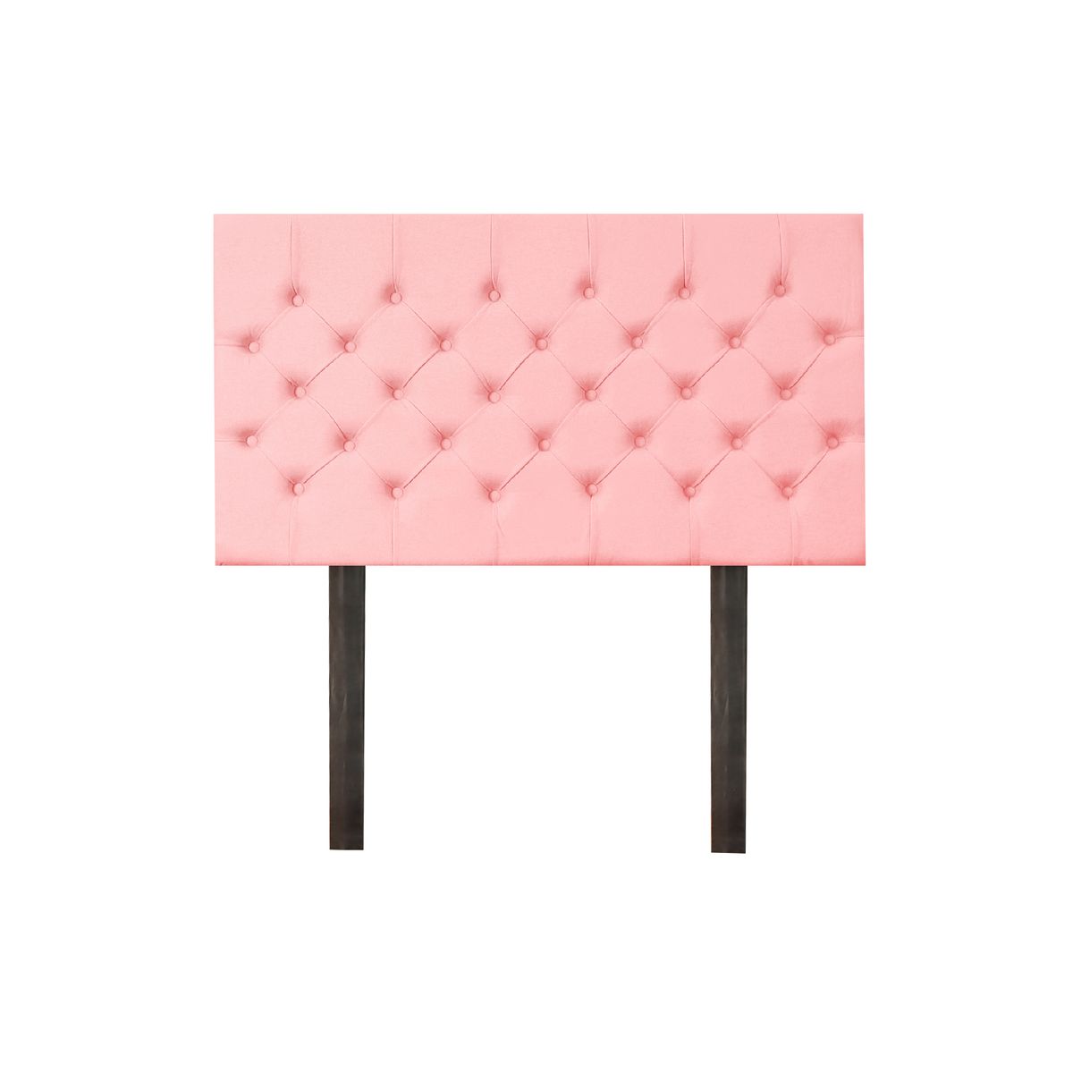 MUEBLES MACRUMO - Cama tapizada Verona- 2 Plz - Color rosado