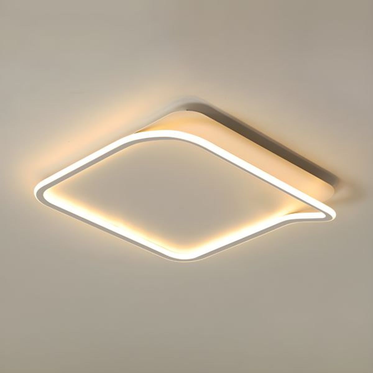 WAILEC - LAMPARA DE TECHO LED ARCO CUADRADO WAILEC - INCLUYE CONTROL REMOTO