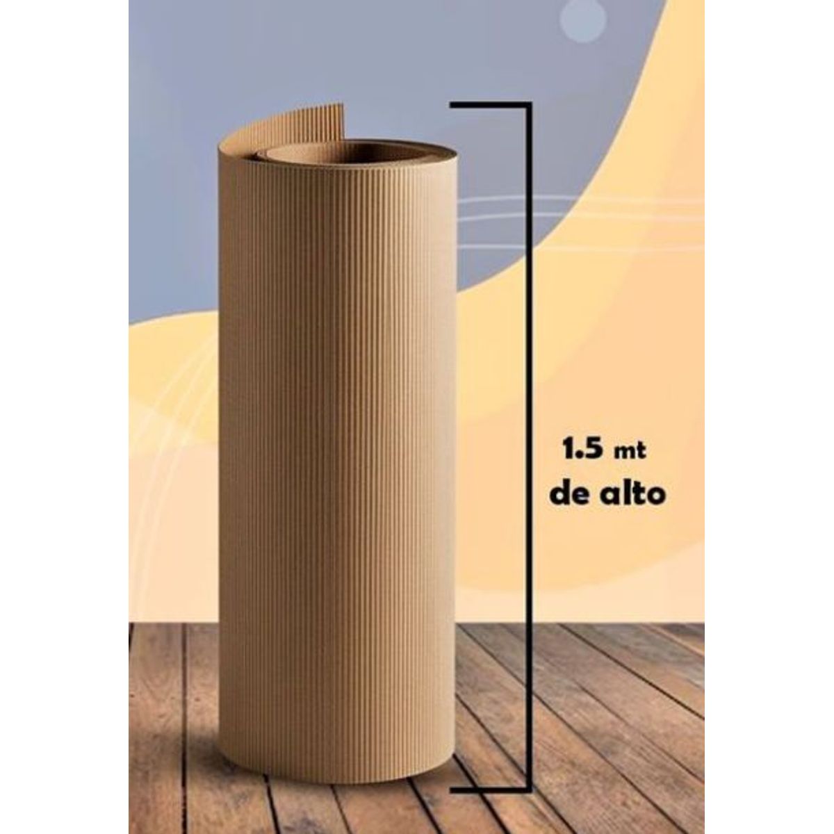 ROLLO CARTON CORRUGADO 1.5 X 7M, marca MORITA BAG STORE - Foto Principal