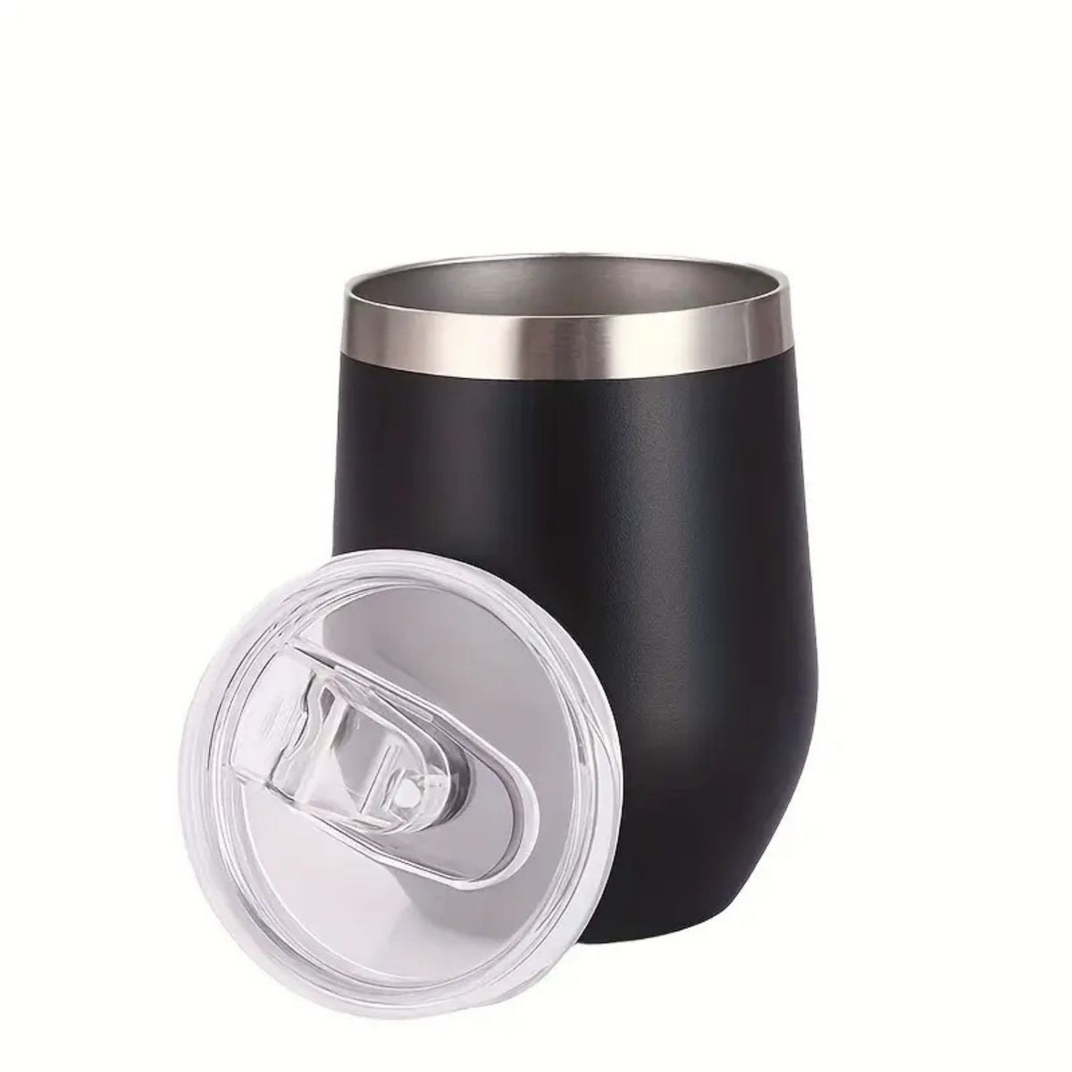PENTHA - Mug Vaso Térmico para Café 350ml Negro