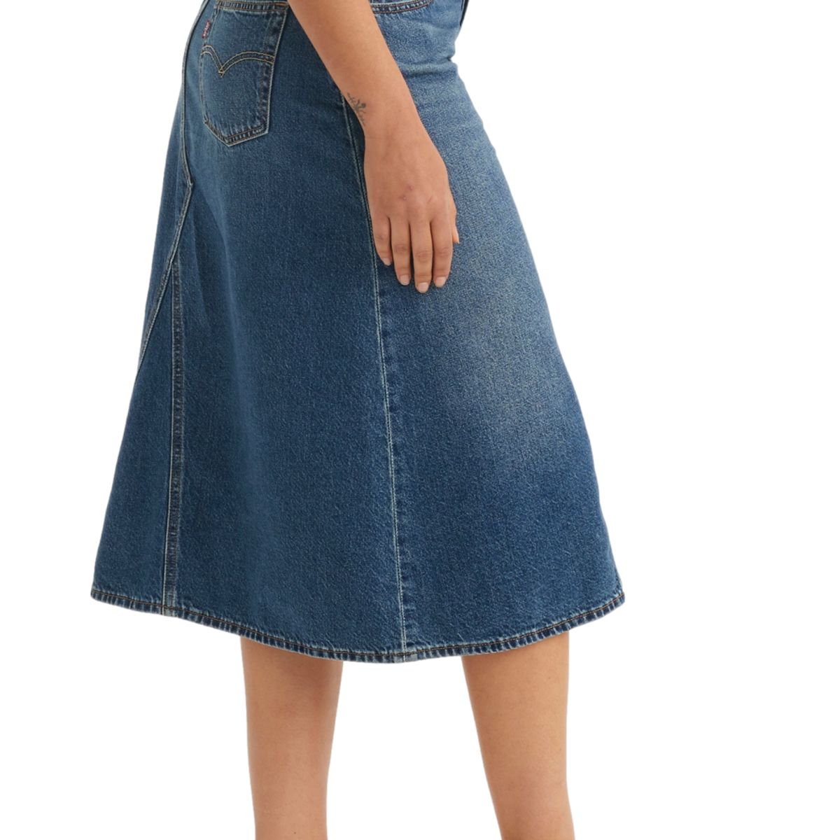 LEVIS - Falda Mujer Hr Decon Skirt Azul Levis