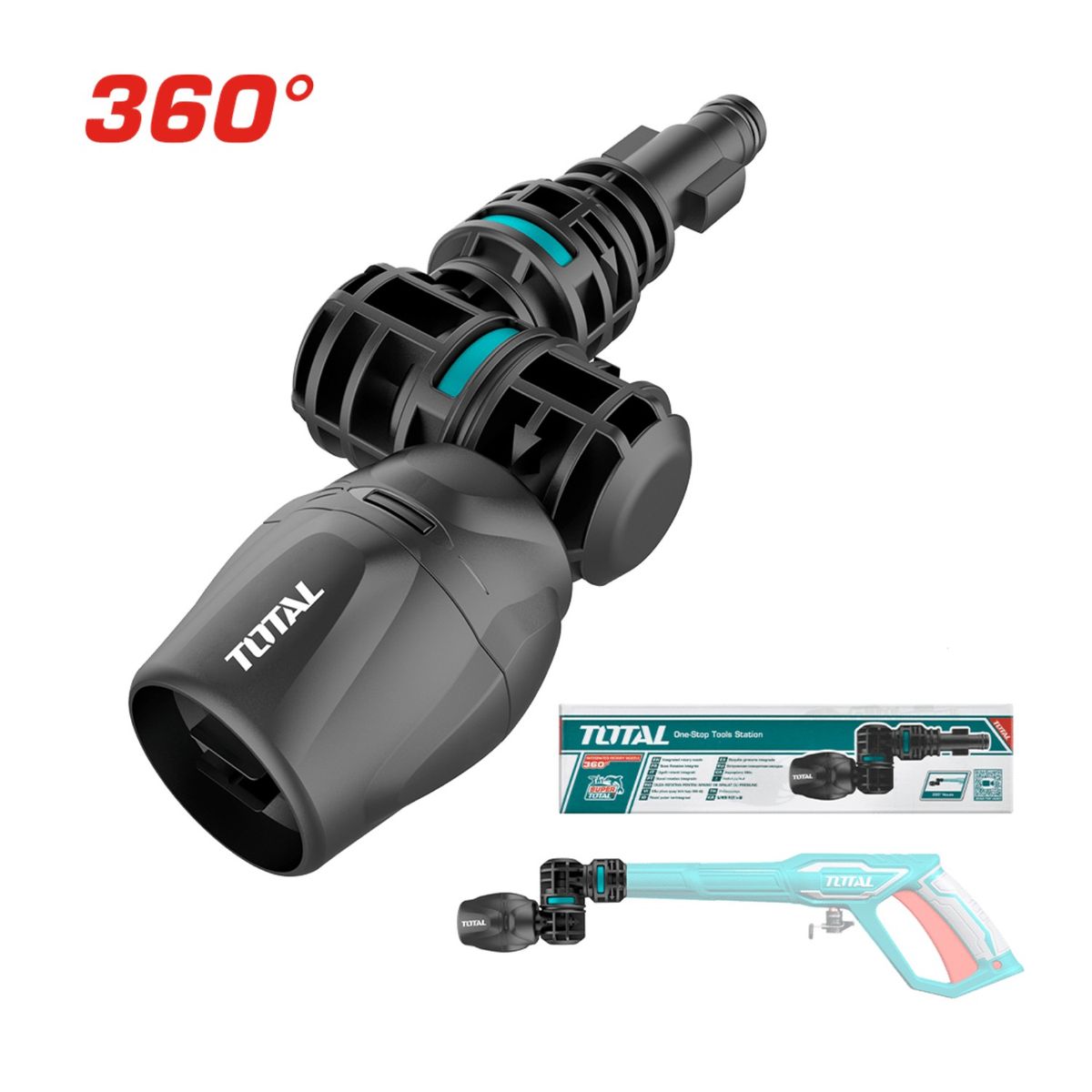 TOTAL TOOLS - Boquilla Giratoria Para Hidrolavadora Total