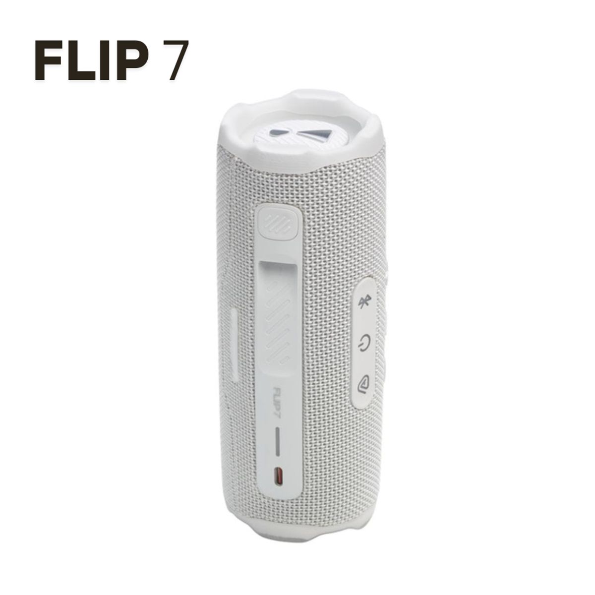 JBL - Parlante JBL Flip 7 con Aurocast IP68 duración hasta 16 horas - WH