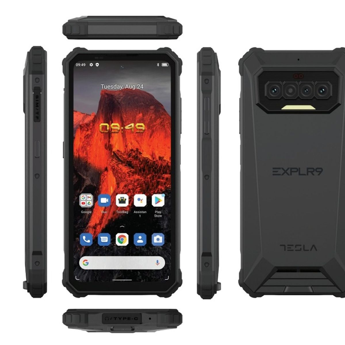 TESLA - Celular Libre Tesla ExplR9 678 128GB 8GB RAM Gris