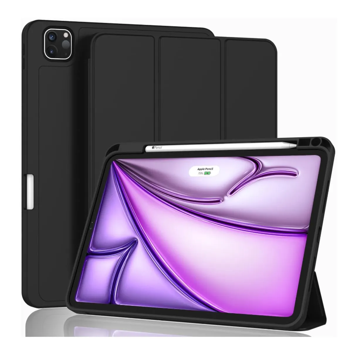 CASE - Protector Folio Case Smart Cover Porta-Pencil Apple iPad Air 11 M3, M2