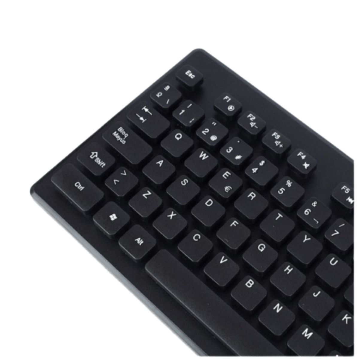 HALION - TECLADO MULTIMEDIA STANDAR DE OFICINA HALION HA-K116 NEGRO