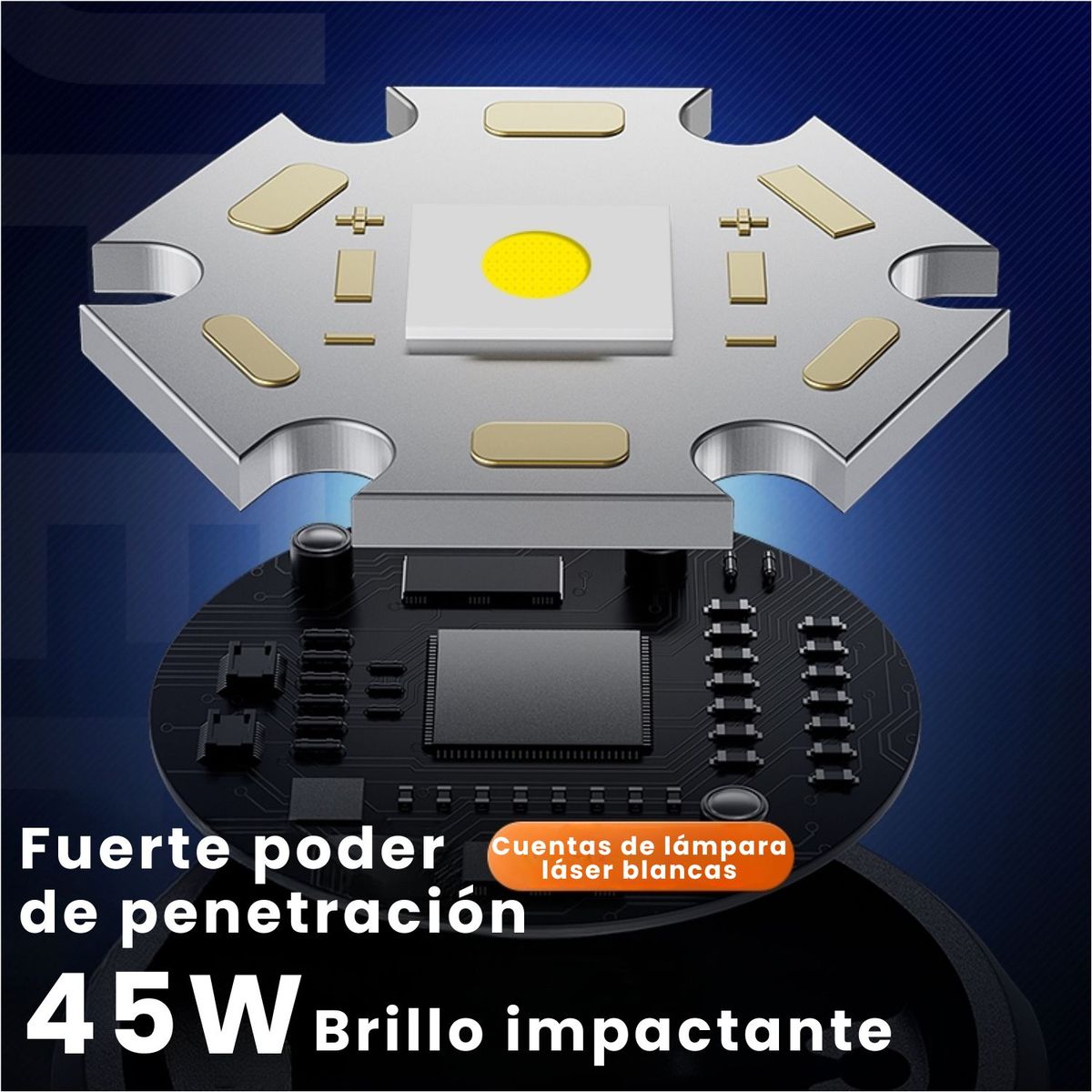 SUPER - Linterna Superfire Y5-S 3100 Lúmenes Batería 9000mAh