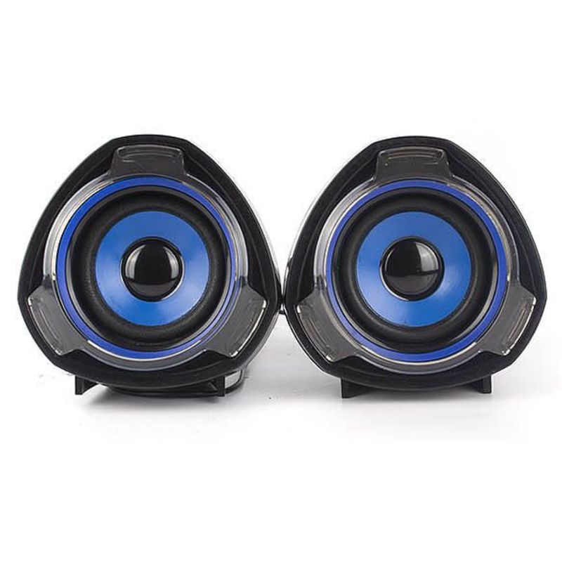 HALION - PARLANTE GAMER 6W AZUL PARA PC HALION S228