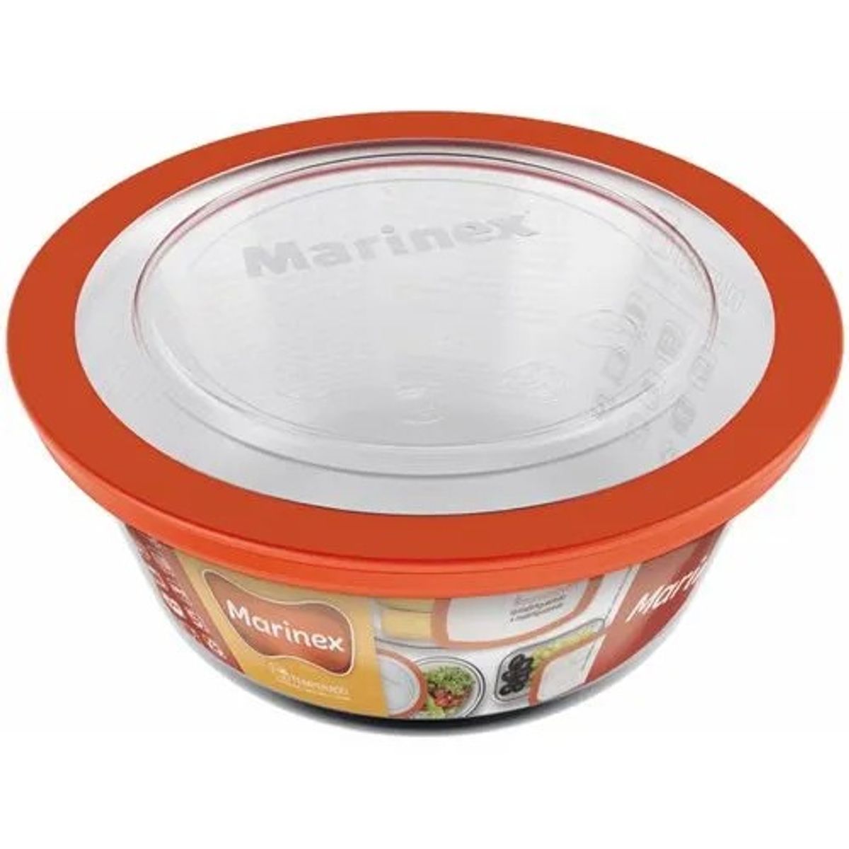 MARINEX - Bolo Redondo Grde C/Tapa Plast. 2.4 Lt - Marinex