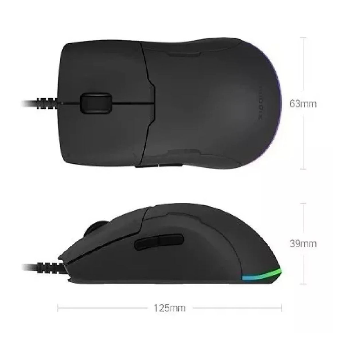 XIAOMI - Mouse Gamer Xiaomi Gaming Lite YXSB01YM RGB - Negro