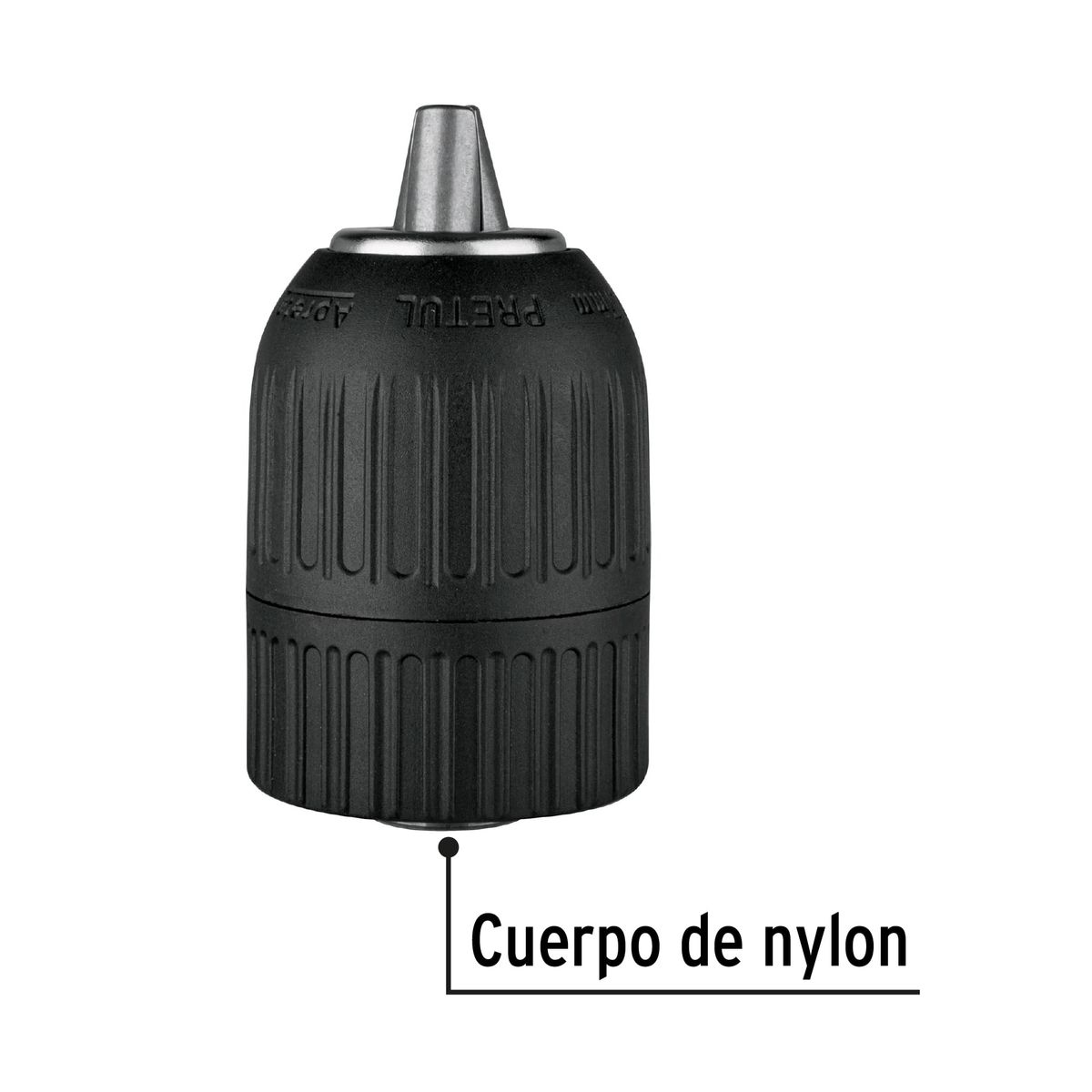 PRETUL - Mandril chuck Broquero automático ½ sin llave para Taladro Pretul
