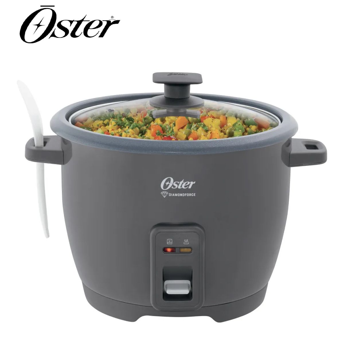 OSTER - Arrocera de 10 Tazas Oster Gris CKSTRCB10DFSKE