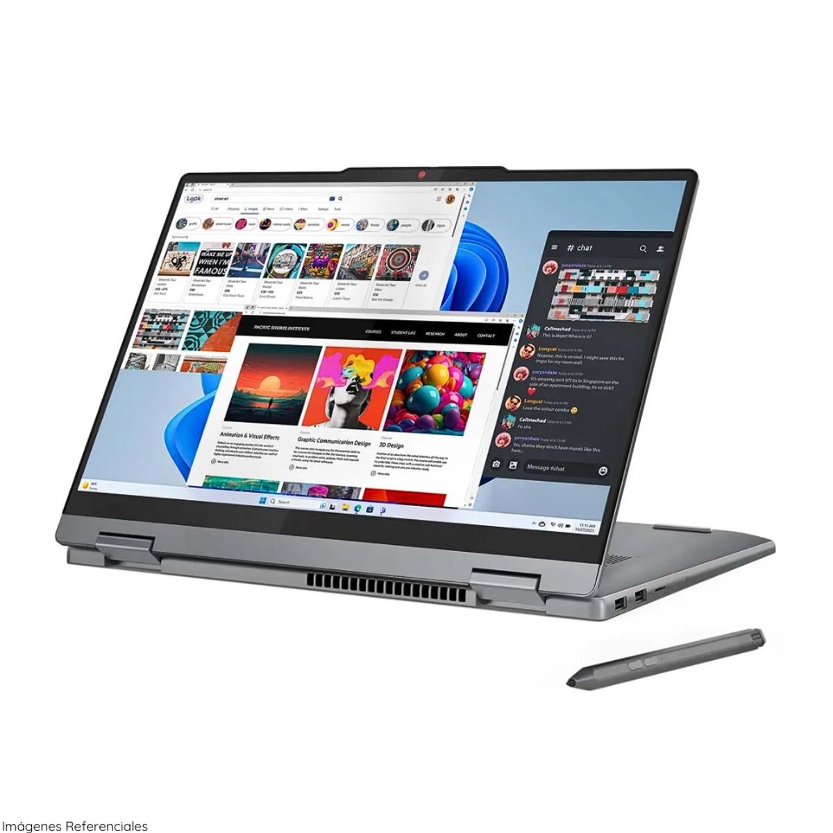LENOVO - Laptop Lenovo Ideapad 5 2 en 1 14AHP9 AMD Ryzen 7 8845HS 16GB RAM 512GB SSD 14" WUXGA - 83DR007QLM