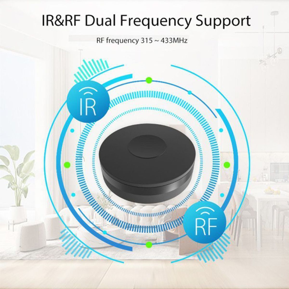 MN ELECTRONICS - Control Remoto Universal WiFi IR Tuya IR02  Alexa Google Home