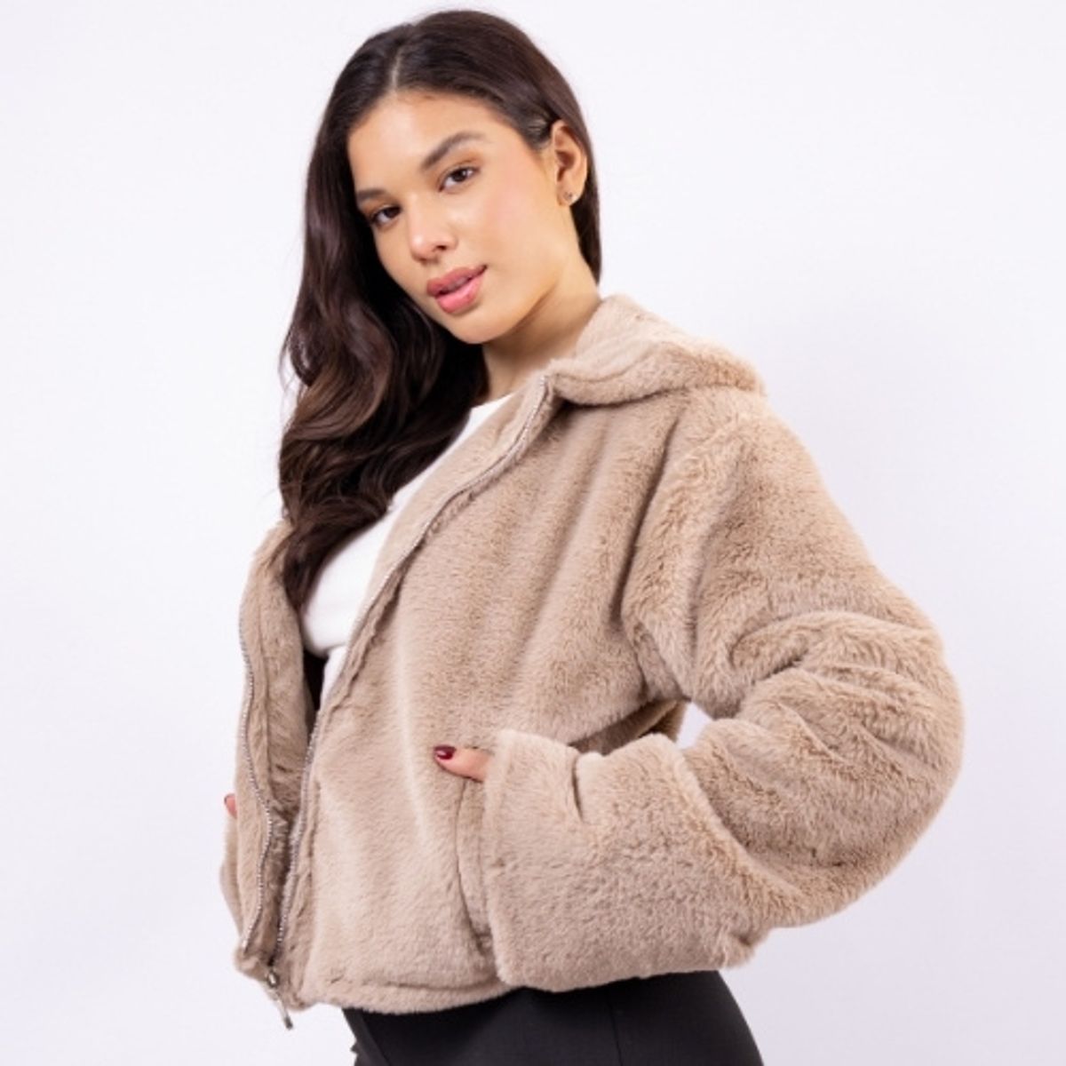 ANTAR - ABRIGO VELVET PARA MUJER