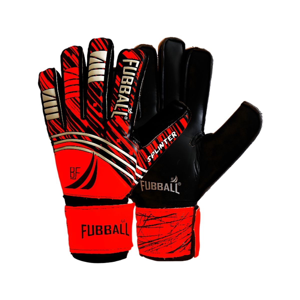 FUBBALL - GUANTES DE ARQUERO - FUBBALL SPLINTER - CON VARILLAS - TALLA 9