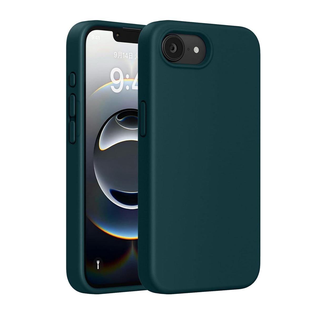 GENERICO - Case de Silicona para iPhone 16E -  Verde