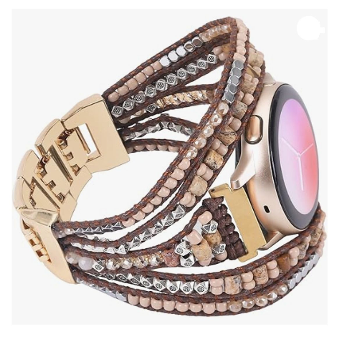 GENERICO - Correa Bracelets para Apple Watch 44mm - DORADO
