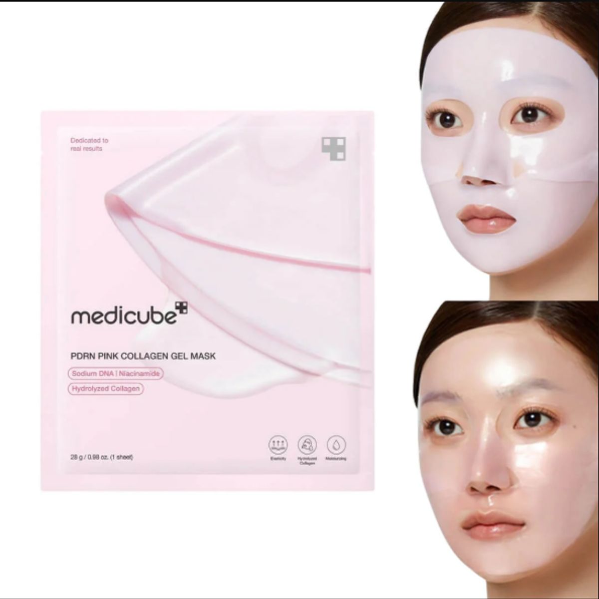 MEDICUBE - MEDICUBE PDRN PINK COLLAGEN GEL MASK 1 UND