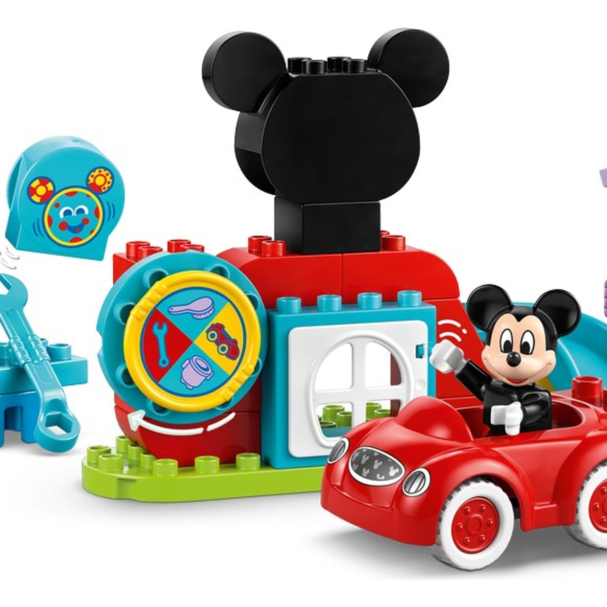 LEGO - LEGO 10454 Casa y Coche de Mickey Mouse