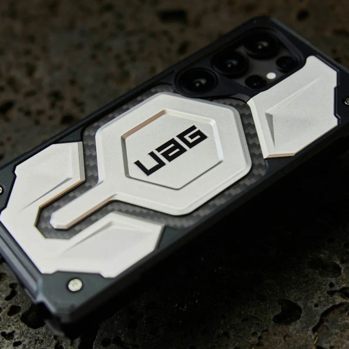 URBAN ARMOR GEAR - Case Premium UAG Galaxy S25 Ultra 5 Capas MagSafe Caidas 7.6m Gris