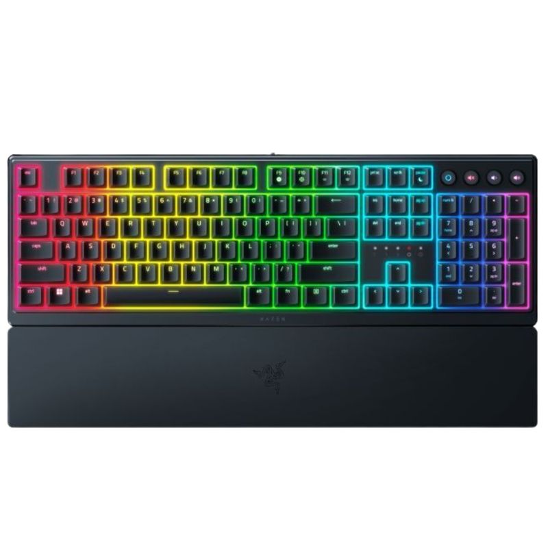 RAZER - Teclado Razer Ornata V3 Teclado de Meca-Membrana Low Profile Negro