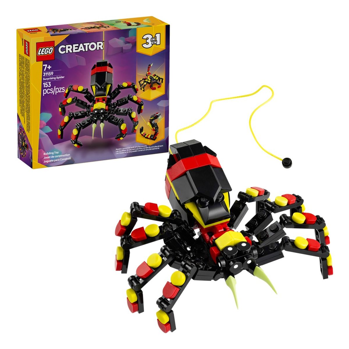 LEGO - LEGO 31159 Fauna Salvaje Araña Misteriosa