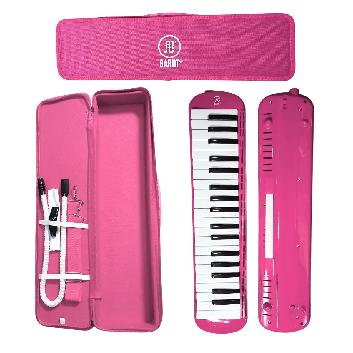 GENERICO - MELÓDICA ROSADO DE 37 TECLAS BARRT KFQ37C ROSADO