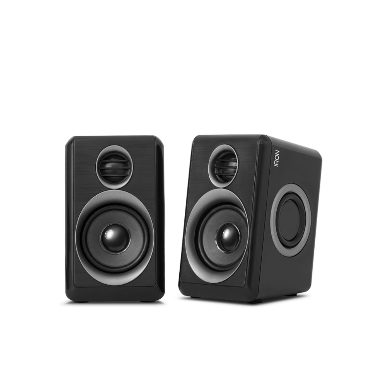 MICRONICS - Parlante Iron MIC S314B 2.0 USB 2.75" RMS:10W Micronics