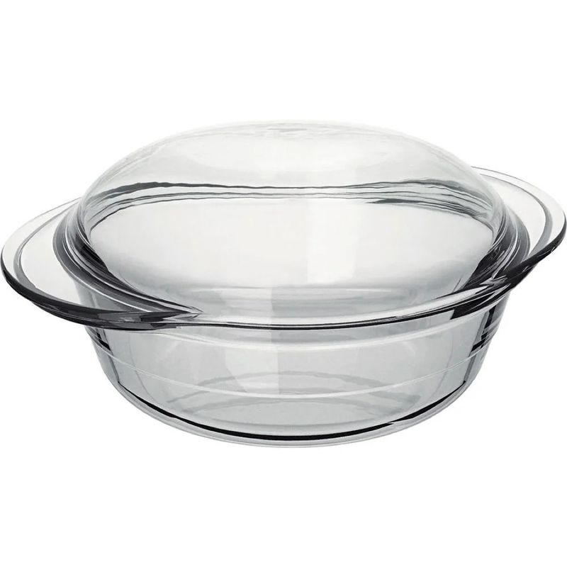 MARINEX - Cacerola Redonda C/Tapa 1.5 Lt - Marinex Refractario