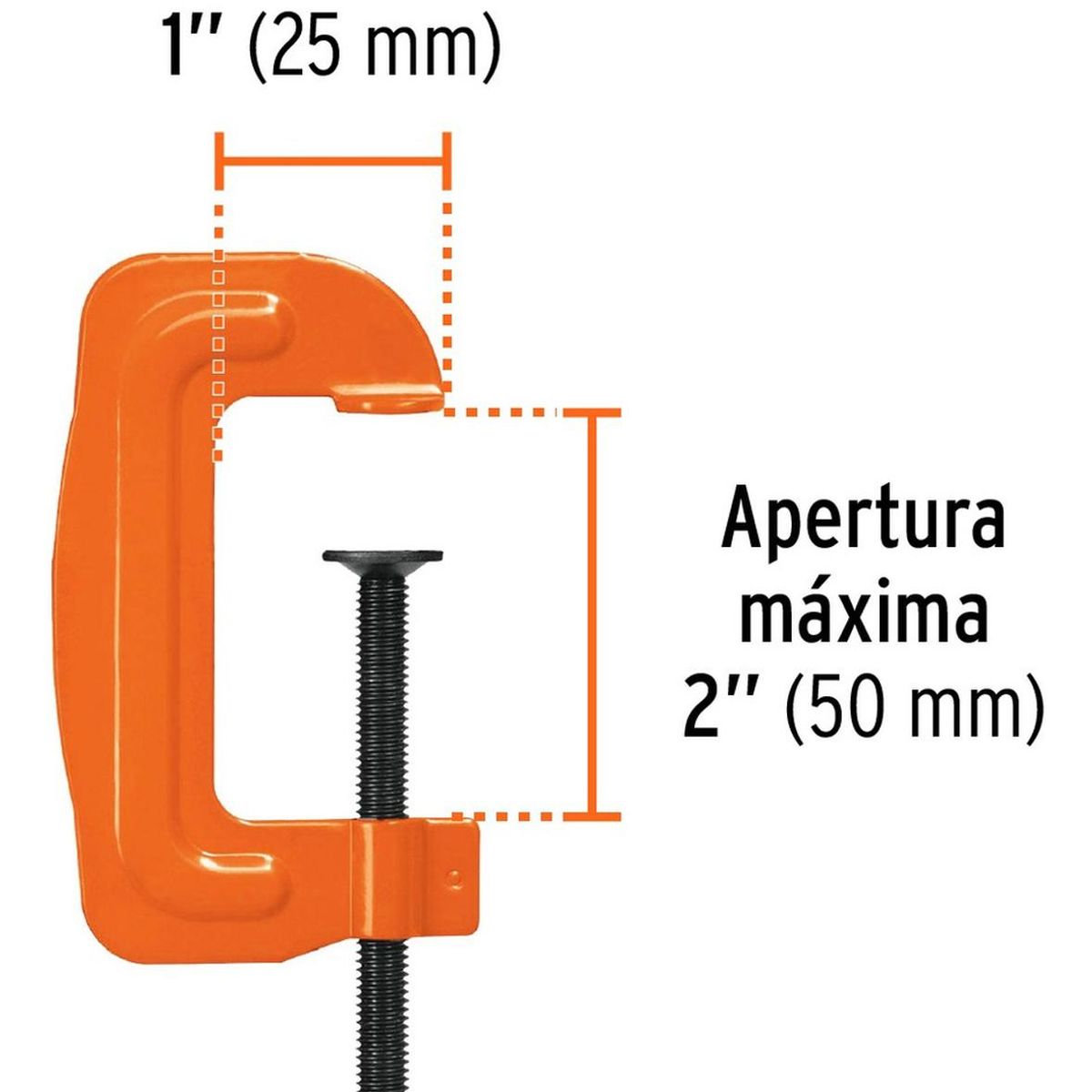 TRUPER - Prensa 2 troquelada de acero Truper
